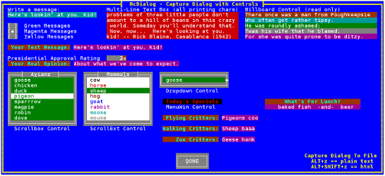NcDialog Screen Capture